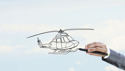 Design of helicopter model © Sergey Nivens