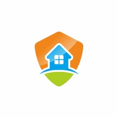 Shield Logo House