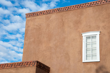 Adobe Architecture in Santa Fe, NM