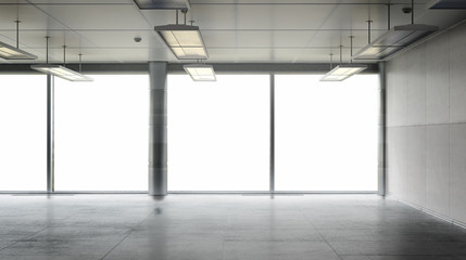 Modern building interior