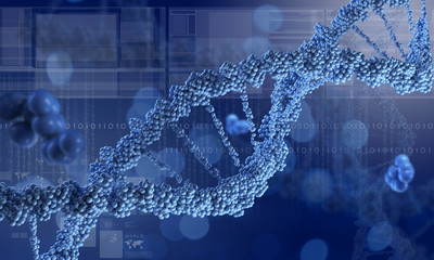 DNA research background