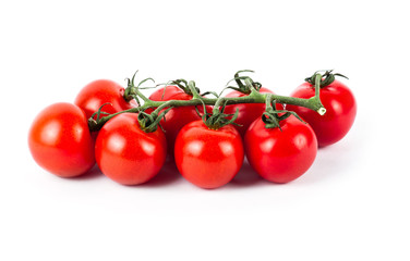 fresh cherry tomato isolated
