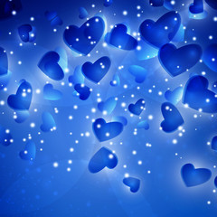 Valentines Hearts background