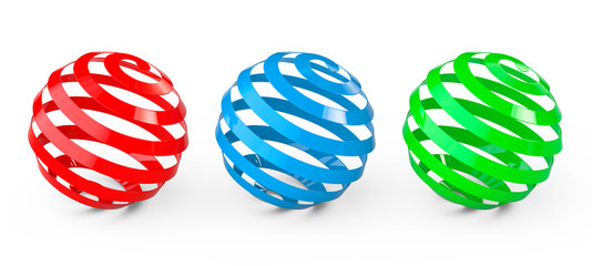 Abstract Spiral Spheres