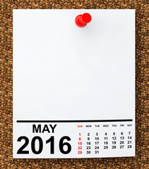 Calendar May 2016