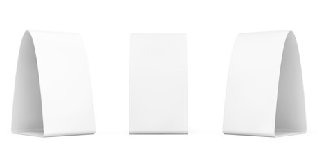 Blank Bent Promotion Stand