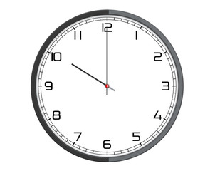 Round Modern Office Clock