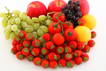 新鮮な野菜と果物