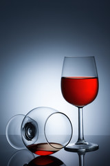 Glasses of wine