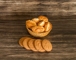 Cookies and croissants