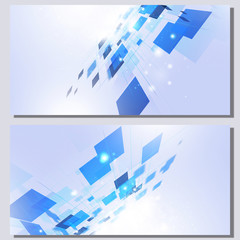 Abstract Technology Banners