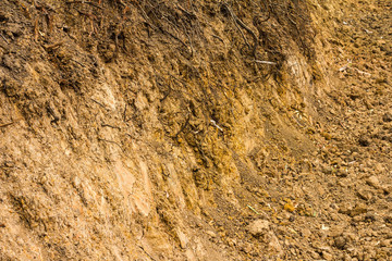 Dig the soil barren.