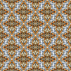 Seamless abstract pattern.
Hand drawn seamlessly repeating ornamental wallpaper or textile pattern.Drop this into your swatches palette and fill your shapes with the pattern. 

