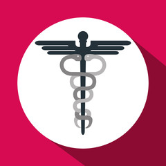 caduceus icon design