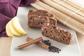 Chocolate Plumcake home made