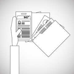 Human Resources design, Vector illustration