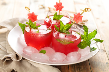 Watermelon juice.