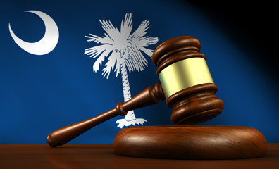 South Carolina Law Legal System Concept