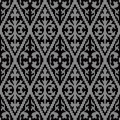 Elegant dark antique background image of 
jagged check spiral