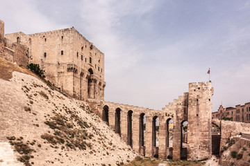 Fototapeta premium The Citadel of Aleppo, Syria