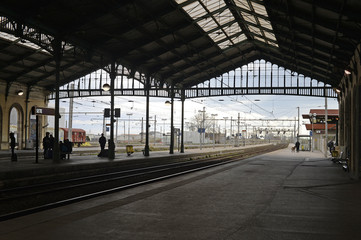 port de sète, la gare