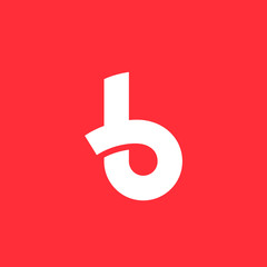 Letter B logo icon design template elements © arbuzu