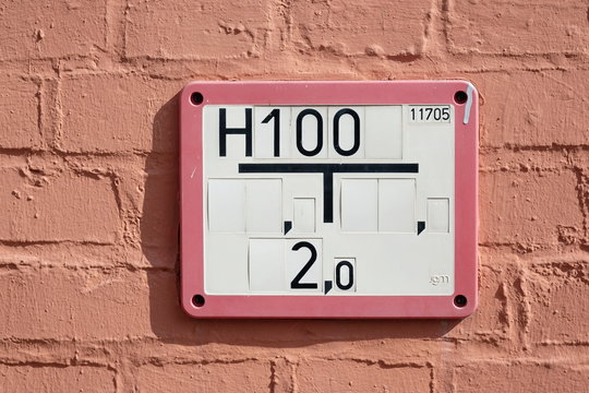 Hydrantenschild