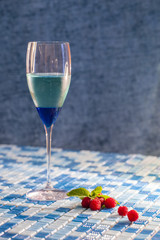 Blue cocktail - 106505727