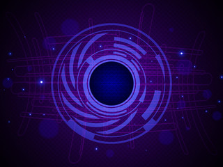 Abstract technology concept background. Vector illustration