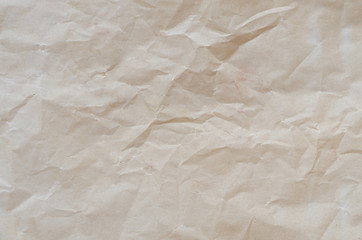 crumpled brown paper texture