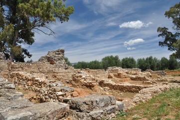Ruins of ancient Sparta