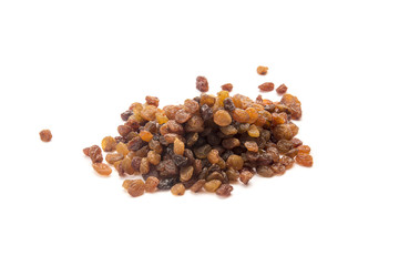 Isolated raisins