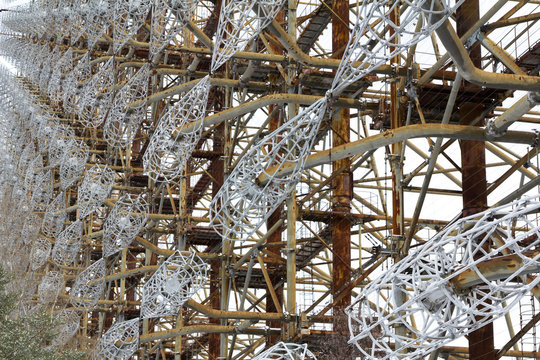UKRAINE. Chernobyl Exclusion Zone. - 2016.03.20. Soviet radar facility DUGA