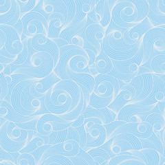 Doodle seamless background. Hand drawing doodle.
