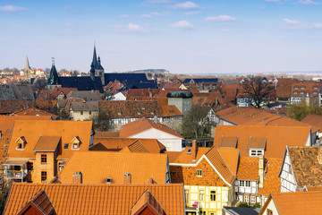Alte deutsche H&auml;user in Quedlinburg