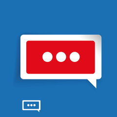 Vector chat icon