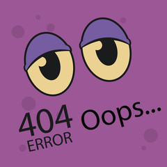 404 error conexion over color background