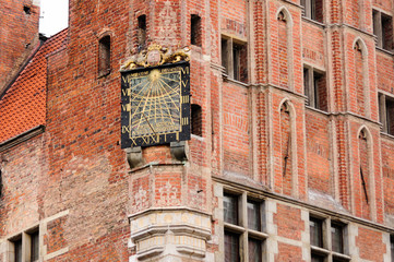 Gdansk Town Hall Sundial