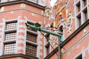 Gdansk Great Armoury dragon spouts