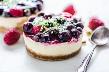 wild berry cheesecake