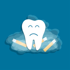 Smoking harmful to teeth