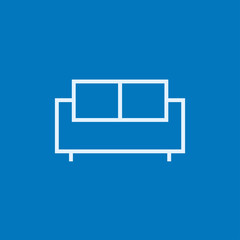 Sofa line icon.