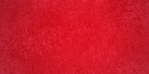 abstract red background or Christmas paper. Sponged vintage background texture.