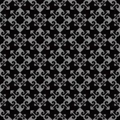 Obraz premium Elegant dark antique background image of arrow spiral geometryy