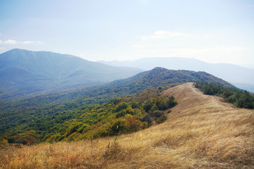 mountain autumn landscape