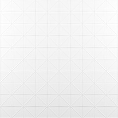 White abstract background - geometric relief grid pattern