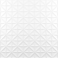 White abstract background - floral geometric relief pattern