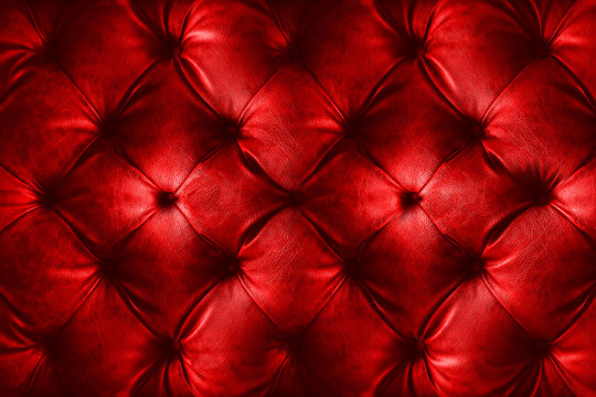Red leather texture.
