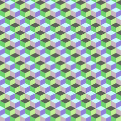 abstract retro geometric pattern design