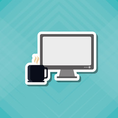 Coffee Shop icon design, Vector illustration